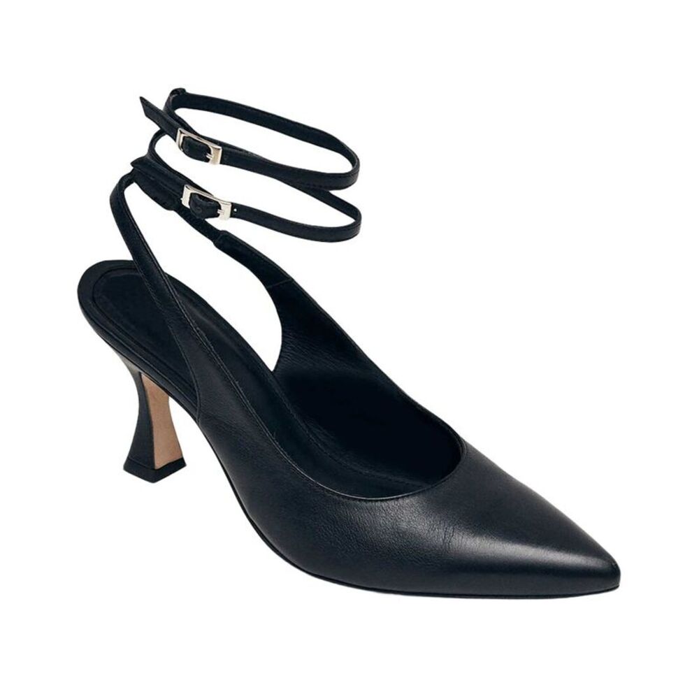 Alohas Louise Leather Pump, Black